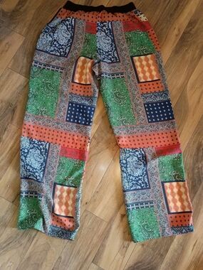 Calvin Klein Patchwork Pants Size M
